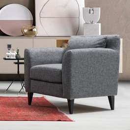 Atelier Del Sofa Nordic Armchair Gris oscuro